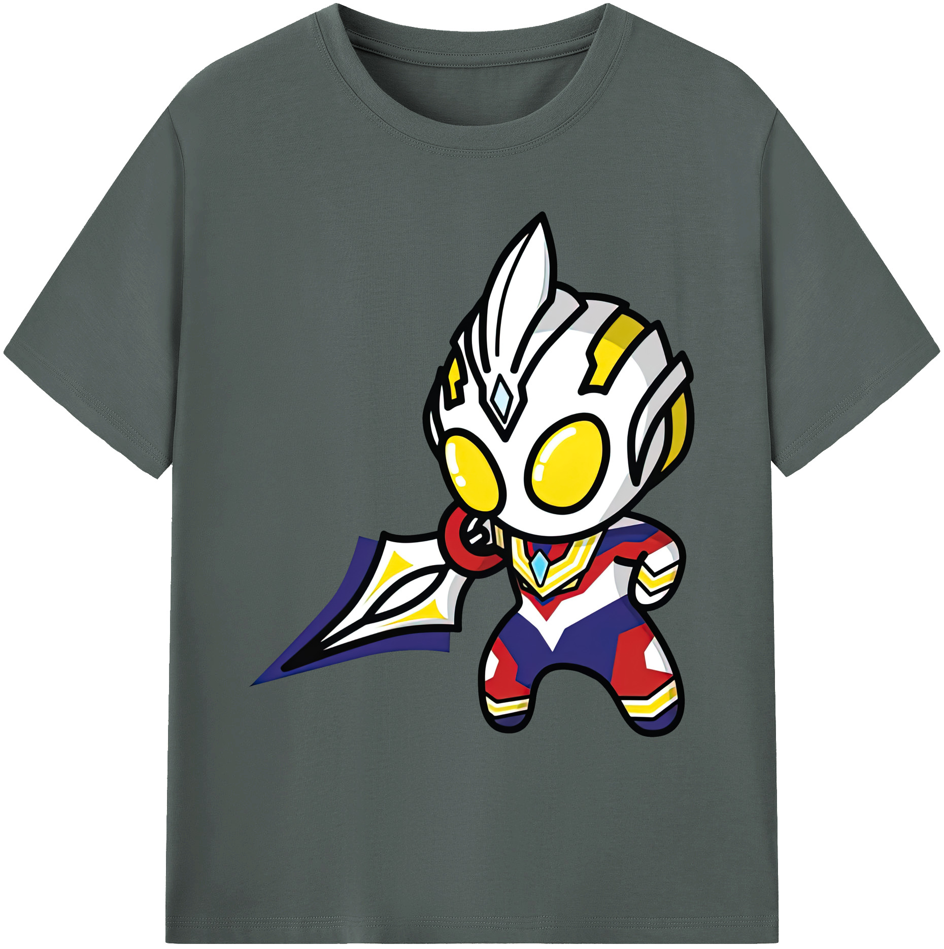 （画像用） ウルトラマン Ultraman 綿100％ メンズ半袖Tシャツ｜肌触りやわらか＆通気性